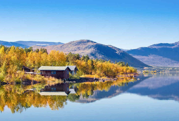 Björkudden in autumn; photo: Gustav Melin