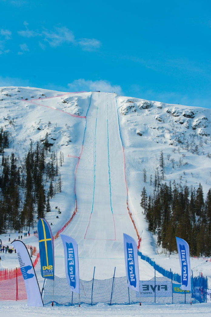 Idre Fj ll Dalarna Speed Skiing On A shocking Slope Idre Fj ll Dalarna Speed Skiing On A shocking Slope