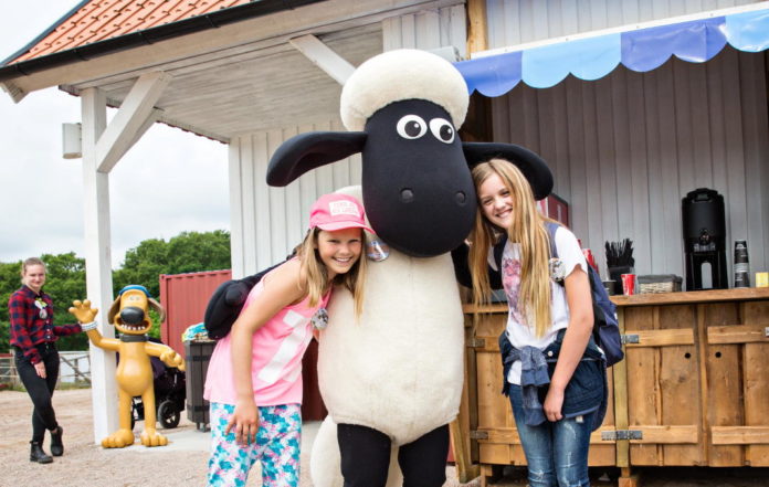 "Shaun the Sheep Land" at Skåne Animal Park