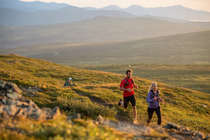 Trail running in Jämtland