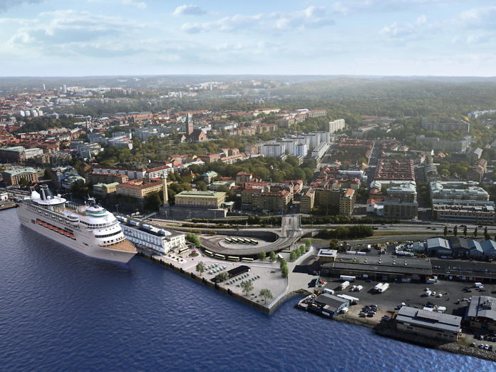 New location for cruise ships in Gothenburg: the America Cruise Terminal, a historic quay from the era of the Swedish American Line New location for cruise ships in Gothenburg: the America Cruise Terminal, a historic quay from the era of the Swedish American Line
