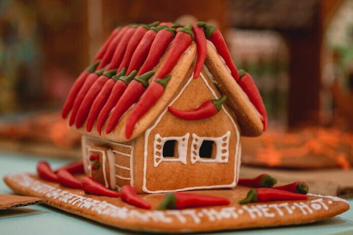 Gingerbread houses at ArkDes Museum in Stockholm 2019/2020