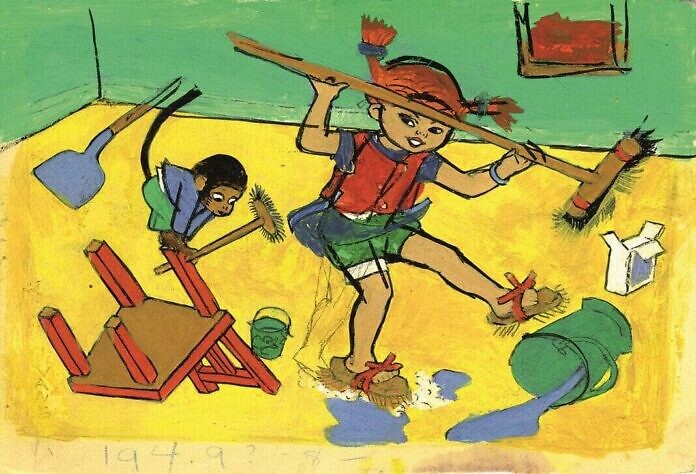 Pippi Longstocking illustrations at Gothenburg Museum of Art