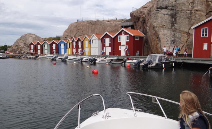 Ängebacken at the end of the long Smögenbryggan in Smögen, Bohuslän