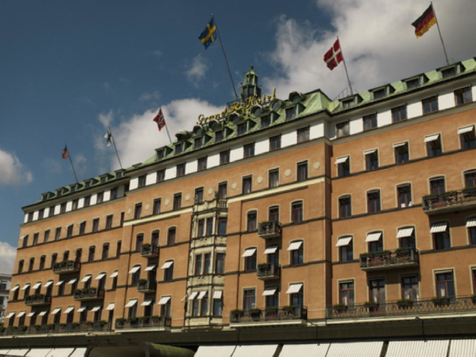 Christmas smorgasbord at the Grand Hôtel in Stockholm