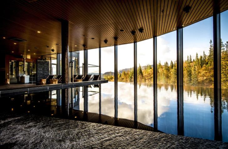 View from Copperhill Mountain Lodge in Åre