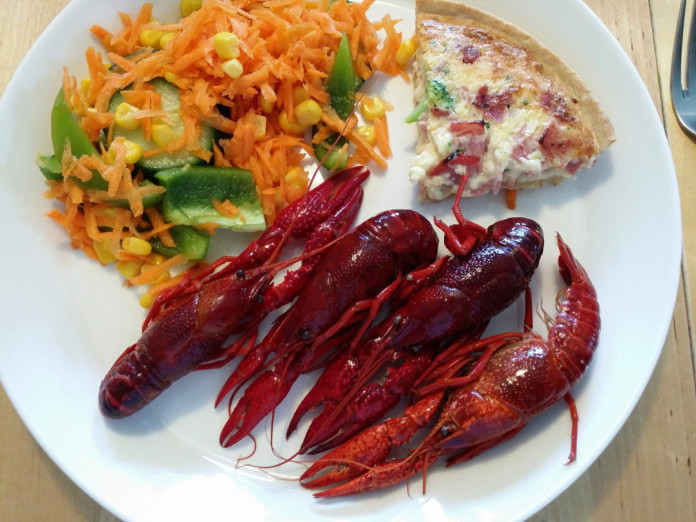 Crayfish party in Sweden