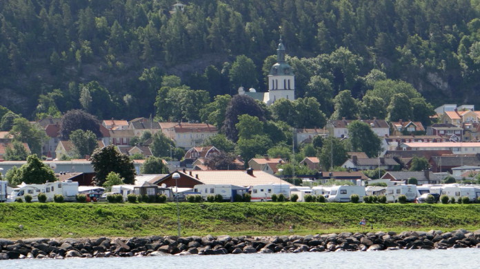 Gränna by Lake Vättern in Småland