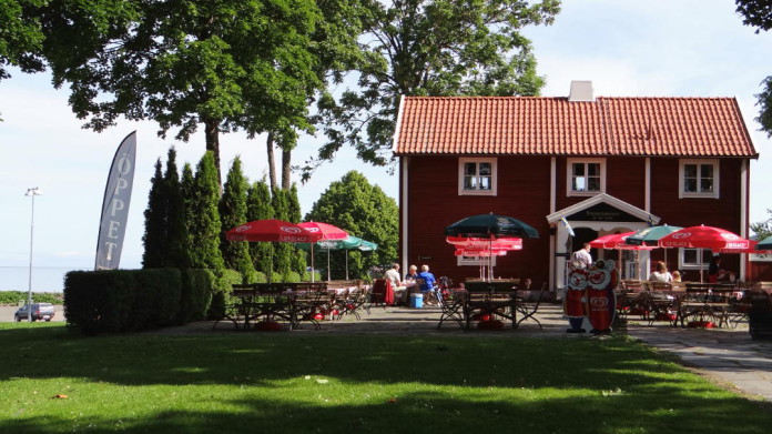 Gränna by Lake Vättern in Småland