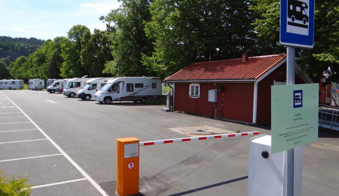 Gränna by Lake Vättern in Småland