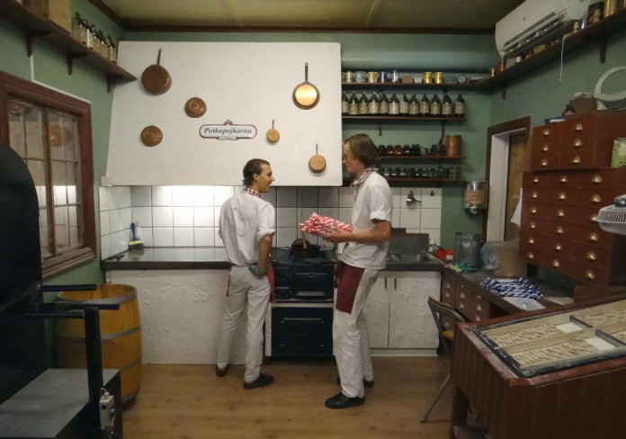 Gränna by Lake Vättern in Småland