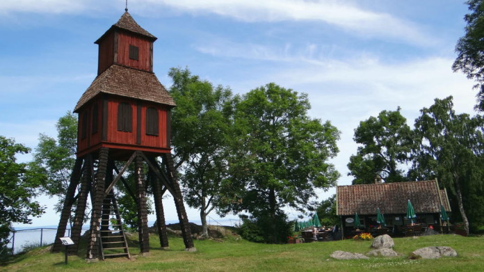 Gränna by Lake Vättern in Småland