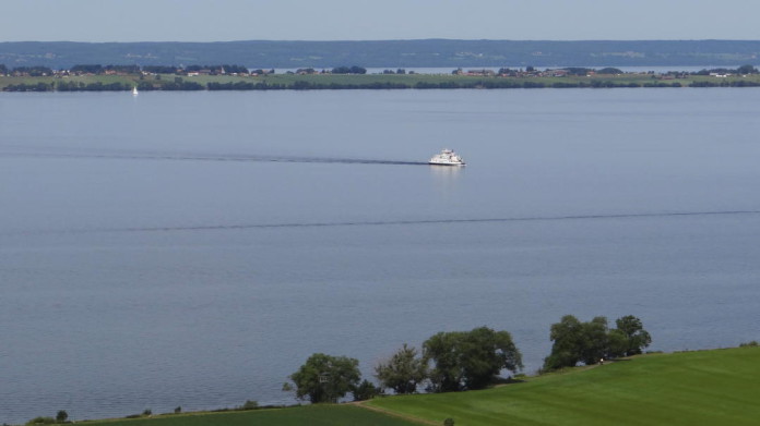 Gränna by Lake Vättern in Småland