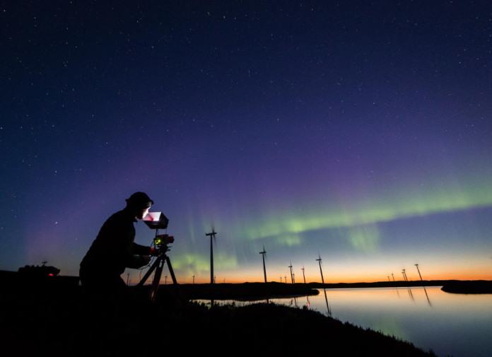 Northern lights filmed in stunning quality Northern lights filmed in stunning quality
