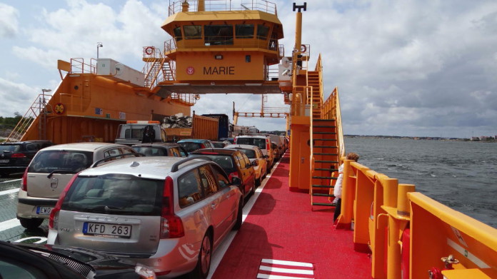 Free road ferries in Sweden