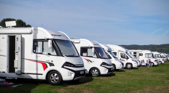 The Scandinavian Caravan Show at Elmia in Jönköping, Småland