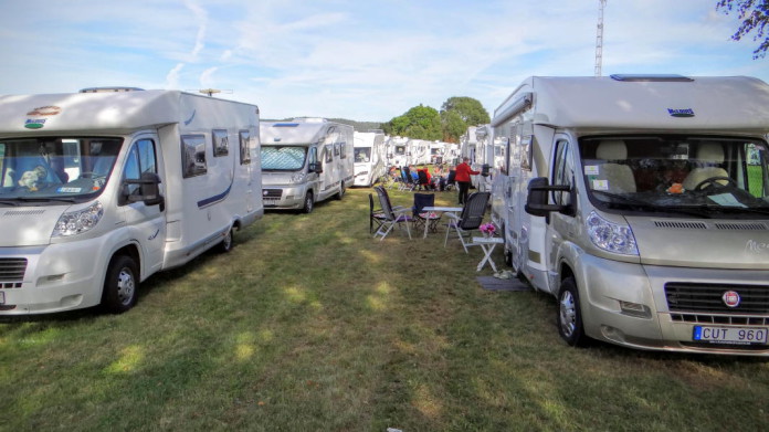 The Scandinavian Caravan Show at Elmia in Jönköping, Småland