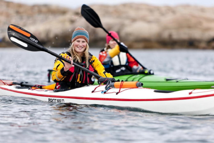 Sea kayaking in Bohuslän