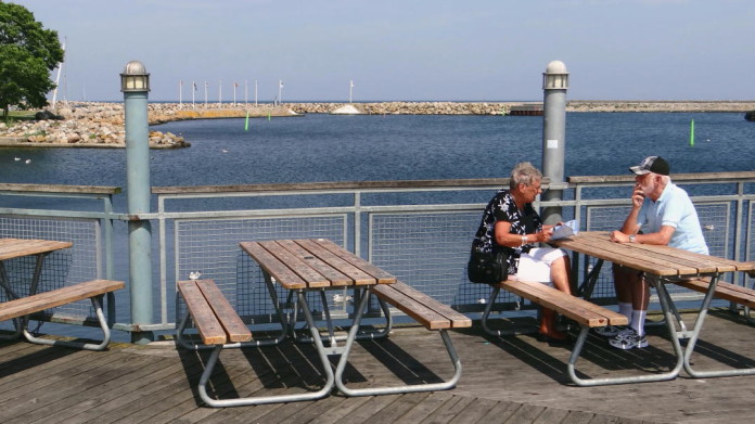 Simrishamn in the region of Österlen in Skåne