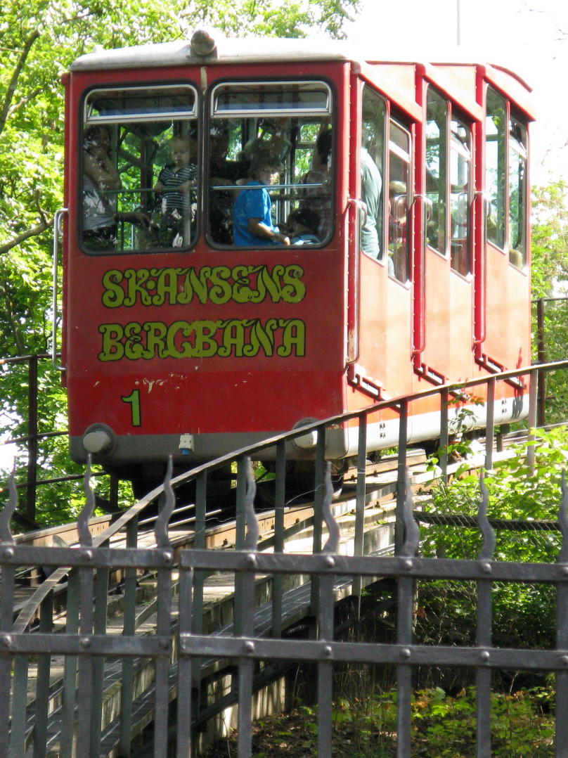 The open-air museum Skansen in Stockholm