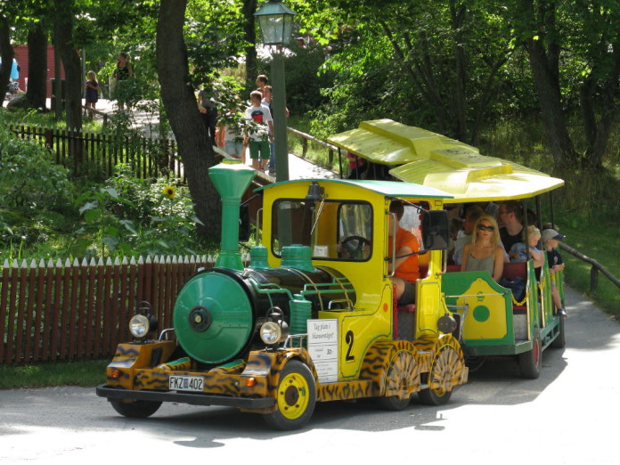 The open-air museum Skansen in Stockholm