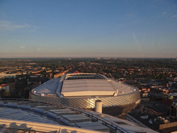 SkyView on top of the Stockholm Globe