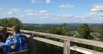 The Taberg mountain and viewpoint, Jönköping