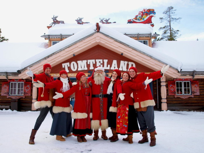 The “Tomteland” Santaworld in Mora