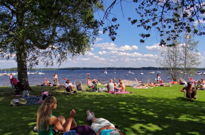 A lake near Växjö in Småland